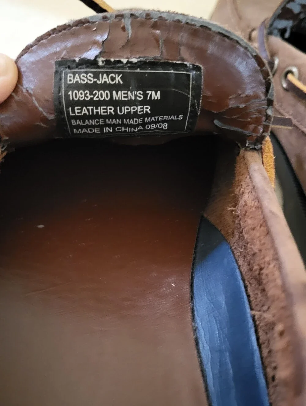 Bass Leather Loafers Men's Size 7 Brown Slip-on